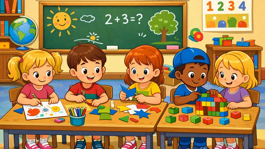 Předškoláčci v 1. třídách